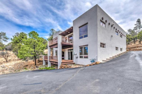 Luxe Ruidoso Home with Hot Tub and Mountain Views